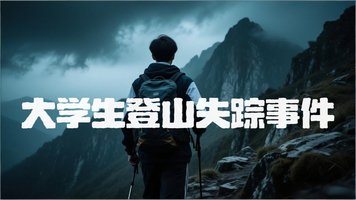 大学生登山失踪事件
